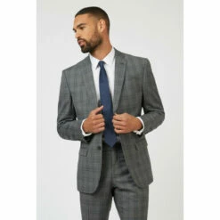 Racing Green Check Jacket For Male
