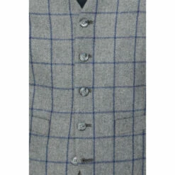 Racing Green Windowpane Heritage Tweed Waistcoat For Male 6 Racing Green Windowpane Heritage Tweed Waistcoat For Male -Outlet Racing Green Store unnamed file 1118