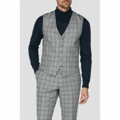 Racing Green Windowpane Heritage Tweed Waistcoat For Male 7 Racing Green Windowpane Heritage Tweed Waistcoat For Male -Outlet Racing Green Store unnamed file 1119