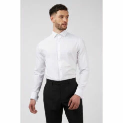 Racing Green Paisley Jacquard Shirt For Male