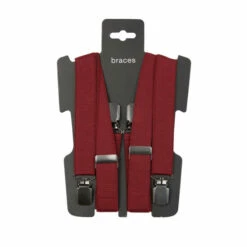 Racing Green Plain Braces For Male