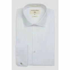 Racing Green Poplin Tailored Fit Shirt For Male