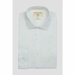 Racing Green Dobby Tailored Fit Shirt For Male