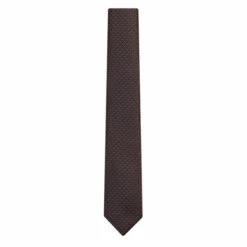 Racing Green Square Geo Tie For Male