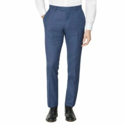 Racing Green Texture Wool Blend Tailored Suit Trousers For Male -Outlet Racing Green Store unnamed file 343