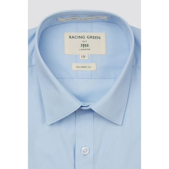 Racing Green Poplin Shirt For Male 2 Racing Green Poplin Shirt For Male - Image 2