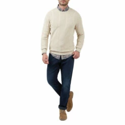 Racing Green The Stewart Crew Neck Cable Jumper For Male 10 Racing Green The Stewart Crew Neck Cable Jumper For Male -Outlet Racing Green Store unnamed file 512