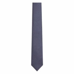 Racing Green Geo Tie For Male