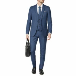 Racing Green Texture Wool Blend Tailored Suit Jacket For Male -Outlet Racing Green Store unnamed file 790