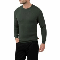 Racing Green The Stewart Crew Neck Rib Cable Jumper For Male -Outlet Racing Green Store unnamed file 842